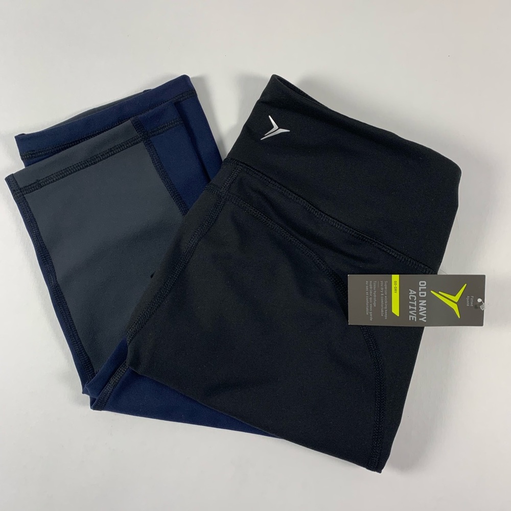 Old Navy Mid-Rise Compression Crop Legging Medium